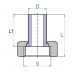 На фото Hi-Therm PP-R plastic connector with union nut